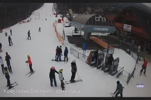 Bielsko Biała Dębowiec Widok z dolnej stacji