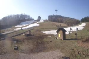 Siepraw Siepraw Ski Widok z kamery na stok w Sieprawiu