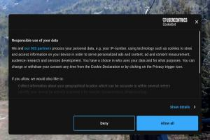 Wisła Ośrodek Narciarski Stożek Widok z górnej stacji krzesełka na stok
