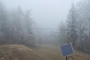 Gorlice-Małastów Magura Małastowska Widok na stok