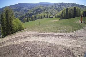 Brenna Ski Dolina Brenna Kamera 2 Widok na trasę narciarska