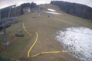 Ustrzyki Dolne Gromadzyń Widok z dołu