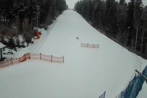 Myślenice Myślenice SN Widok na stok