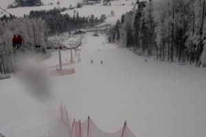 Ustrzyki Dolne Laworta ski Laworta ski - górna stacja