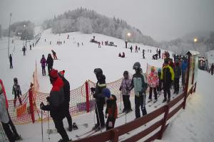 Stacja narciarska CZARNÓW Stacja narciarska CZARNÓW Wyciąg numer 1 dolna stacja