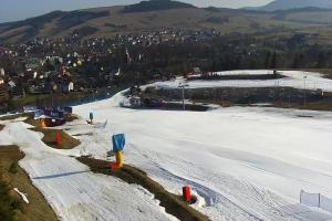 Tylicz Master Ski Widok na kolej krzesełkową