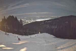 Kamera: Myślenice SN Widok z górnej stacji Myślenice Myślenice SN Widok z górnej stacji