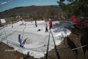 Stężyca Wieżyca Wyciąg A z góry