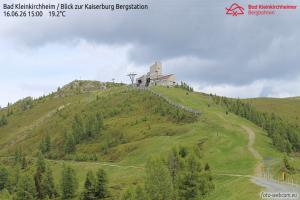 Bad Kleinkirchheim Bad Kleinkirchheim widok na Kaiserburg