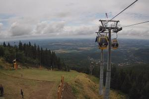 Świeradów Zdrój Ski&Sun Widok na wyciąg