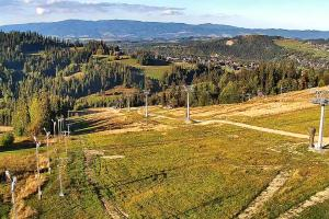 Bukowina Tatrzańska Rusiń-ski Widok na stok