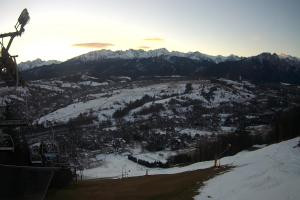 Kamera: Harenda Widok na stok z góry Zakopane Harenda Widok na stok z góry