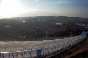 Kurzętnik Kurza Góra Kurza Góra widok na stok