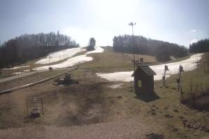 Siepraw Siepraw Ski Widok z kamery na stok w Sieprawiu