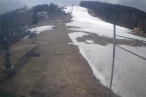 Ustrzyki Dolne Gromadzyń Widok z dołu