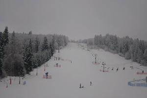 Ustrzyki Dolne Laworta ski Laworta ski - dolna stacja