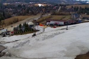 Zakopane Szymoszkowa Widok z karczmy Pająkówka