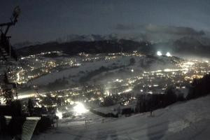 Kamera: Harenda Widok na stok z góry Zakopane Harenda Widok na stok z góry