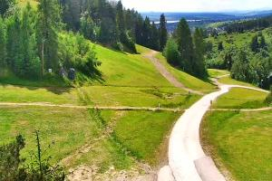 Czorsztyn Kluszkowce Czorsztyn Ski Widok z górnej stacji