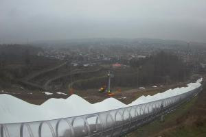 Kurzętnik Kurza Góra Kurza Góra widok na stok