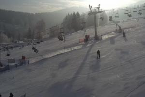 Stronie Ślaskie Czarna Góra Górna stacja kolei Żmija