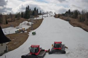 Zakopane Witów Ski Widok na stok