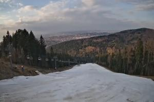 Myślenice Myślenice SN Widok z górnej stacji