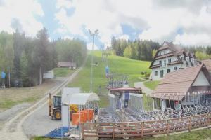 Spytkowice Beskid Ski Widok na stok