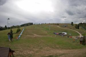 Tylicz Master Ski Widok na dolne partie ośrodka
