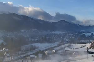 Kamera: Szymoszkowa Widok z karczmy Pająkówka Zakopane Szymoszkowa Widok z karczmy Pająkówka