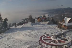 Czorsztyn Kluszkowce Czorsztyn Ski Widok z górnej stacji