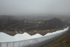 Kurzętnik Kurza Góra Kurza Góra widok na stok