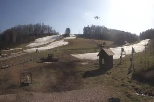 Siepraw Siepraw Ski Widok z kamery na stok w Sieprawiu