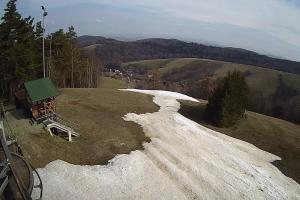 Kiczera KiczeraSki Widok na stok