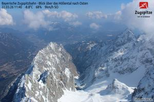 Kamera: Ga-Pa Zugspitze ost Garmisch-Partenkirchen Ga-Pa Zugspitze ost
