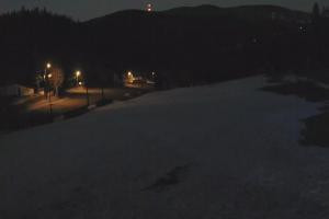 Kamera: Biały Krzyż Widok na stok Szczyrk Biały Krzyż Widok na stok