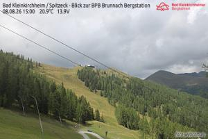 Kamera: Bad Kleinkirchheim - Spitzeck widok z Biospharenparkbahn Brunnach Spitzeck Bad Kleinkirchheim - Spitzeck widok z Biospharenparkbahn Brunnach
