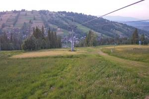 Kamera: Ski Suche Ski Suche - widok z górnej stacji Poronin Ski Suche Ski Suche - widok z górnej stacji