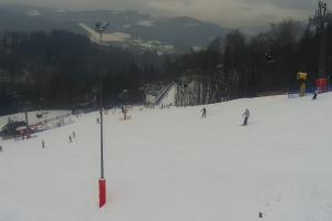 Wisła Nowa Osada Widok na stok