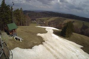 Kiczera KiczeraSki Widok na stok