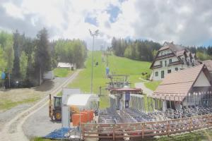 Spytkowice Beskid Ski Widok na stok