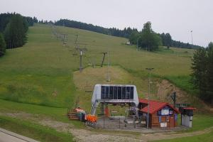 Kamera: Słotwiny Widok na stok Krynica Słotwiny Widok na stok