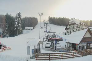 Spytkowice Beskid Ski Widok na stok