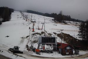 Krynica Słotwiny Widok na stok