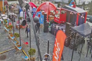 Kamera: Jaworzyna Krynicka Widok ze stacji dolnej kolei gondolowej (648 m n.p.m.) Krynica Jaworzyna Krynicka Widok ze stacji dolnej kolei gondolowej (648 m n.p.m.)