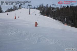 Kamera: Bad Kleinkirchheim - Spitzeck widok z Biospharenparkbahn Brunnach Spitzeck Bad Kleinkirchheim - Spitzeck widok z Biospharenparkbahn Brunnach