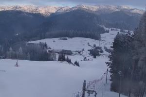 Czorsztyn Kluszkowce Czorsztyn Ski Widok z górnej stacji