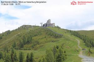 Bad Kleinkirchheim Bad Kleinkirchheim widok na Kaiserburg