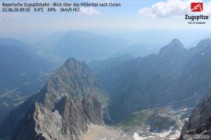 Kamera: Ga-Pa Zugspitze ost Garmisch-Partenkirchen Ga-Pa Zugspitze ost