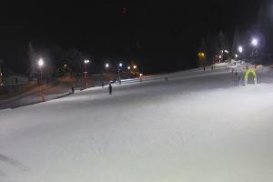 Szczyrk Biały Krzyż Widok na stok